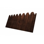 ГРАНД ЛАЙН Профнастил С10B фигурный 0,45 Print Elite Cherry Wood TwinColor