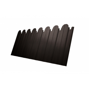 ГРАНД ЛАЙН Профнастил С10B фигурный 0,45 Print Elite Coffee Wood TwinColor ГРАНД ЛАЙН Профнастил С10B фигурный 0,45 Print Elite Coffee Wood TwinColor