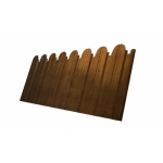 ГРАНД ЛАЙН Профнастил С10B фигурный 0,45 Print Premium Golden Wood