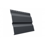ГРАНД ЛАЙН Корабельная Доска XL 0,5 Satin RAL 7024 мокрый асфальт