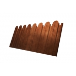 ГРАНД ЛАЙН Профнастил С10B фигурный 0,45 Print Premium Rowan