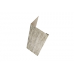 ГРАНД ЛАЙН Нащельник (для калиток и ворот) 25х35 жалюзи Milan, Tokyo, Palermo 0,45 Print Elite Nordic Wood TwinColor (L1,68)