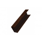 ГРАНД ЛАЙН Крышка 65х60 жалюзи Milan, Tokyo 0,45 Print Elite Cherry Wood TwinColor (для калиток, ворот)