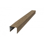 ГРАНД ЛАЙН Крышка 50х75 для забора жалюзи Palermo 0,45 Print Elite Nordic Wood TwinColor
