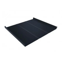 ГРАНД ЛАЙН Фальц двойной стоячий Line 0,5 Satin с пленкой на замках RAL 7024 мокрый асфальт_old