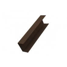 ГРАНД ЛАЙН Крышка 65х40 жалюзи Milan,Tokyo 0,5 GreenCoat Pural BT, matt RR 887 шоколадно-коричневый (RAL 8017 шоколад)