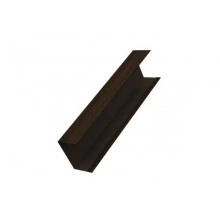 ГРАНД ЛАЙН Крышка 65х60 жалюзи Milan, Tokyo 0,45 Print Elite Coffee Wood TwinColor (для калиток, ворот)