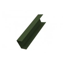 ГРАНД ЛАЙН Крышка 65х60 жалюзи Milan, Tokyo 0,5 GreenCoat Pural BT, matt RR 11 темно-зеленый (RAL 6007 бутылочно-зеленый) (для калиток, ворот)