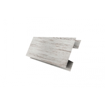 ГРАНД ЛАЙН Планка H-образная БХ new 0,45 Print Elite Snow Wood TwinColor (2м)