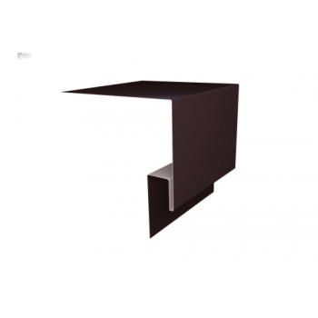 ГРАНД ЛАЙН Планка околооконная сложная БХ new 250х50х27 (j-фаска) 0,45 Drap RAL 8017 шоколад (3м) ГРАНД ЛАЙН Планка околооконная сложная БХ new 250х50х27 (j-фаска) 0,45 Drap RAL 8017 шоколад (3м)