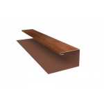 ГРАНД ЛАЙН Планка П-образная БХ new 0,45 Print Premium Golden Wood Fresh (3м)