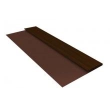 ГРАНД ЛАЙН Планка стартовая БХ new 0,45 Print Elite Choco Wood TwinColor (2м)