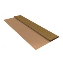 ГРАНД ЛАЙН Планка стартовая БХ new 0,45 Print Elite Honey Wood TwinColor (3м)
