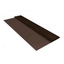 ГРАНД ЛАЙН Планка стартовая БХ new 0,45 Print Elite Antique Wood TwinColor (2,5м)