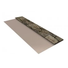 ГРАНД ЛАЙН Планка стартовая БХ new 0,45 Print Elite King Stone TwinColor (2,5м)