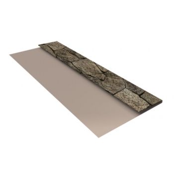 ГРАНД ЛАЙН Планка стартовая БХ new 0,45 Print Elite King Stone TwinColor (2,5м)