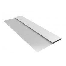 ГРАНД ЛАЙН Планка стартовая БХ new 0,5 Satin с пленкой RAL 9003 сигнальный белый (2м)