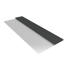 ГРАНД ЛАЙН Планка стартовая БХ new 0,5 Satin с пленкой RAL 7016 антрацитово-серый (3м)
