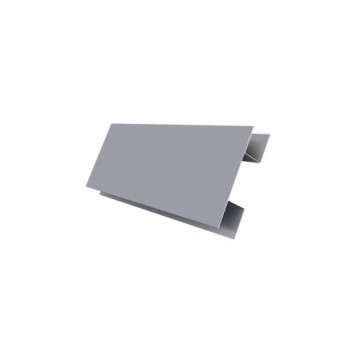 ГРАНД ЛАЙН Планка H-образная Экобрус 0,5 Satin с пленкой RAL 7004 сигнальный серый (2м) ГРАНД ЛАЙН Планка H-образная Экобрус 0,5 Satin с пленкой RAL 7004 сигнальный серый (2м)