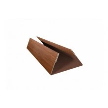 ГРАНД ЛАЙН Планка стыковочная составная нижняя 0,45 Print Premium Golden Wood Fresh TwinColor (2,5м)