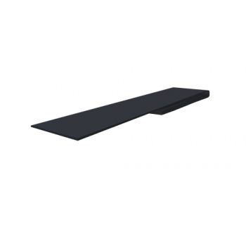 ГРАНД ЛАЙН Планка финишная 48х25 0,45 Drap RAL 9005 черный (2м) ГРАНД ЛАЙН Планка финишная 48х25 0,45 Drap RAL 9005 черный (2м)