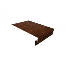 ГРАНД ЛАЙН Планка околооконная сложная 300х50х18 (j-фаска) 0,45 Print Premium Cherry Wood Fresh TwinColor (2м)