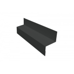 ГРАНД ЛАЙН Отлив межэтажный 35 0,5 Satin Matt RAL 7016 антрацитово-серый (2м)