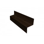 ГРАНД ЛАЙН Отлив межэтажный 35 0,45 Print-Double Premium Antique Wood (2,5м)