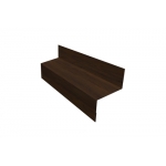 ГРАНД ЛАЙН Отлив межэтажный 45 0,45 Print Elite Chestnut Wood TwinColor (2м)