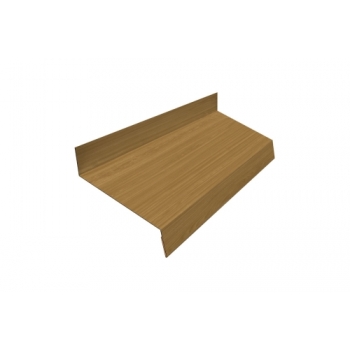 ГРАНД ЛАЙН Отлив простой 50 0,45 Print Elite Honey Wood TwinColor (2м)