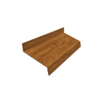 ГРАНД ЛАЙН Отлив простой 50 0,45 Print Premium Golden Wood (2м)