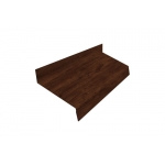 ГРАНД ЛАЙН Отлив простой 50 0,45 Print Elite Cherry Wood TwinColor (2м)