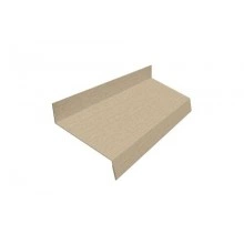 ГРАНД ЛАЙН Отлив простой 50 0,45 Print Elite Milky Wood TwinColor (3м)