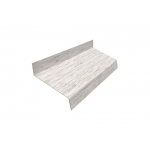 ГРАНД ЛАЙН Отлив простой 50 0,45 Print Elite Snow Wood TwinColor (2,5м)
