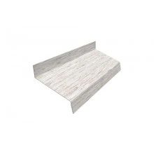 ГРАНД ЛАЙН Отлив простой 50 0,45 Print Elite Snow Wood TwinColor (2,5м)