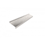 ГРАНД ЛАЙН Отлив простой 150 0,45 Print Elite Snow Wood TwinColor (2,5м)