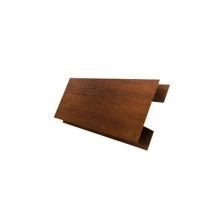 ГРАНД ЛАЙН Планка H-образная стыковочная сложная 0,45 Print Premium Golden Wood Fresh (3м)