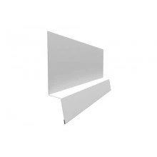 ГРАНД ЛАЙН Планка начальная фальц 0,5 Satin с пленкой RAL 9003 сигнальный белый (2м)