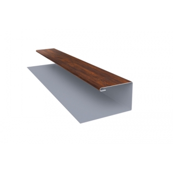 ГРАНД ЛАЙН Планка П-образная завершающая сложная (КД) 0,45 Print Elite Chestnut Wood (2,5м) ГРАНД ЛАЙН Планка П-образная завершающая сложная (КД) 0,45 Print Elite Chestnut Wood (2,5м)