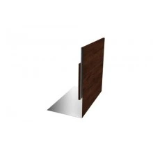 ГРАНД ЛАЙН Планка приемная оконная 0,45 Print Elite Cherry Wood TwinColor (2,5м)