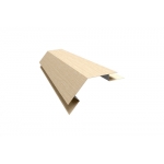 ГРАНД ЛАЙН Угол внешний сложный 75х75 135 градусов 0,45 Print Elite Milky Wood TwinColor (3м)