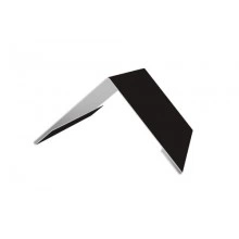 ГРАНД ЛАЙН Угол внешний 50х50 0,5 Satin Matt RAL 9005 черный (2м)