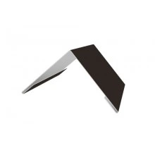 ГРАНД ЛАЙН Угол внешний 50х50 0,45 Drap ST RR 32 темно-коричневый (3м)