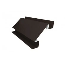 ГРАНД ЛАЙН Угол внутренний сложный 75мм 0,5 Satin Matt RR 32 темно-коричневый (2м)