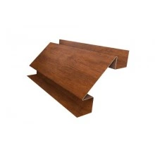 ГРАНД ЛАЙН Угол внутренний сложный 75мм 0,45 Print Premium Golden Wood Fresh TwinColor (3м)