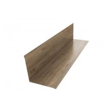 ГРАНД ЛАЙН Угол внутренний 110х110 0,45 Print Elite White Wood TwinColor (3м)