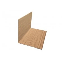 ГРАНД ЛАЙН Угол внутренний 40х40 0,45 Print Elite Honey Wood TwinColor (2,5м)