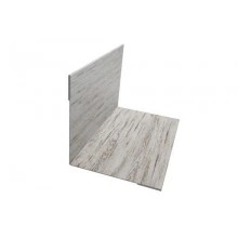ГРАНД ЛАЙН Угол внутренний 50х50 0,45 Print Elite Snow Wood TwinColor (2м)