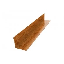 ГРАНД ЛАЙН Угол внутренний 70х70 0,45 Print Premium Golden Wood (2м)