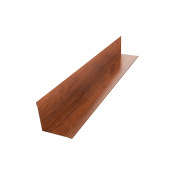 ГРАНД ЛАЙН Угол внутренний 70х70 0,45 Print-Double Premium Golden Wood Lite Fresh (3м)